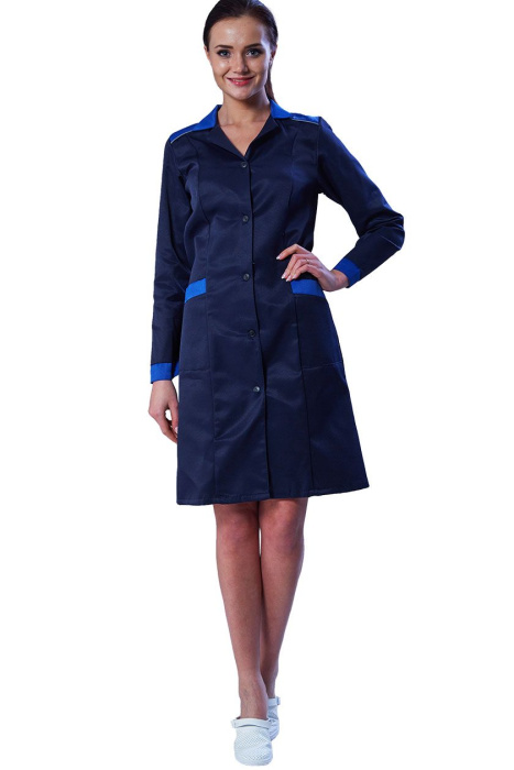 Халат «Технолог» женский синий